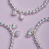 Pulsera Shihuan de dos vueltas para mujer, plata de ley S999, cuentas redondas, pulsera antigua, estilo ins Xiaoqing, aire fresco, plata pura, pulsera de cuentas de loto