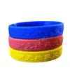Pulsera de Amistad del Bodhisattva Ksitigarbha Namo Pulsera de Silicona con Sutras Elevados Interna y Externamente Pulsera de Goma con Elementos de Sutra