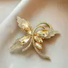 Novo broche de luxo leve, acessório para cardigã, liga de alta qualidade, joia simples, broche, acessório feminino