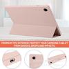 Funda Protectora Adecuada para Tableta Samsung Galaxy Tab A11 con Ranura para Lápiz en la Parte Trasera y Funda Protectora Anticaídas S10 Lite