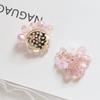 Linda menina romântica cristal fio de cobre enrolamento multi-cor acessórios diy Jóias artesanais brincos caseiro pingente material