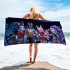 Halloween Dterol Monster High School Ls Toalla de Playa Toalla de Playa Poliéster Completo Nshigh Muñeca Transfronteriza Mo