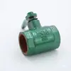Válvula de Bola de Hierro con Pintura Verde, Manija Roscada, Válvula de Agua Engrosada, Interruptor de Hierro Fundido, Válvula de Hierro, Accesorios para Camión Aspersor Dn25