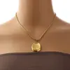Conjunto de Colar, Anel e Brincos de Ouro 18K Galvanizado a Vácuo de Luxo Leve com Ranhura Estilo Europeu e Americano 25 Anos Novo Venda Quente
