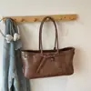 Bolsa de Mão Casual de Nicho Transfronteiriça Outono 2025 Nova Moda Bolsa de Ombro Axila Bolsa Tote Grande Capacidade para o Dia a Dia