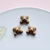 Accesorios de Resina para Manualidades de Dibujos Animados Joyería Tarjeta Mediana Oso Mantequilla Pegamento de Crema Pasador Hecho a Mano Funda para Teléfono Móvil Flor para Zapatos Accesorios