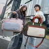 Bolso de Hombro de Estilo Nuevo para Viajes Cortos para Mujeres, Bolso de Gimnasio de Gran Capacidad con Separación Seco y Húmedo para Hombres, Bolso de Mano de Moda para Deportes Acuáticos