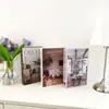 Moda Moderna Minimalista Estilo Ins Libro Falso Libro de Simulación Decoración Suave Muestra Adorno para Estantería de Hotel Atrezo de Libro Decorativo