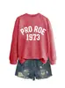 Pro Roe 1973 Amazon Wish Sitio Web Independiente Informal Cómodo Holgado Talla Grande Sencillo Otoño e Invierno Sudadera Exportación