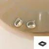 Pendientes de Aro Lisos con Pasador de Plata 925 para Mujer 2025 Nuevo Popular Diseño de Nicho Pendientes de Gama Alta Pendientes de Lujo Accesible