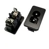 Enchufe de ocho AC-027D pie grande 4.8 enchufe de ocho 16*28mm a presión enchufe de alimentación de ocho con forma de D