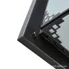 Lámpara de poste solar de doble propósito, totalmente de cobre, para exteriores, de jardín, poste de valla de villa, estilo chino, impermeable, lámpara de poste de puerta