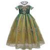 Europa y Estados Unidos Transfronterizo Congelados niñas Aisha Anna vestido de princesa ropa de actuación infantil una generación de cabello