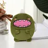 Novo Creative Cartoon bonito Plush Coin Bolsa Shake Tom com Pequena Chave de Presente Moeda Headset Data Cable Bag