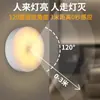 Lámpara de inducción del cuerpo humano luz nocturna led recargable control de luz automático pasillo corredor lámpara de pared escalera dormitorio lámpara de armario