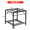 Mesa Aquecida Quadrada Doméstica Atacado, Estante Aquecedora Dobrável Sem Instalação, Cobertura de Tecido, Mesa Aquecida, Mesa de Mahjong de Aço Inoxidável