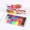26 Cores Tinta a Óleo de Halloween Pigmento para Pintura Corporal Maquiagem Tinta Facial Tinta a Óleo Teatral Pasta de Maquiagem Atacado