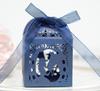 Comercio exterior nuevo hueco niña hermosa y caballo verde oscuro caja de dulces boda caja de cartón para dulces de chocolate en stock