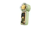 Mini Ventilador Portátil Pequeño Carga USB Ventilador Portátil Exterior Batería de Larga Duración Ventilador Verano