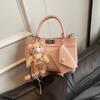 2025 Nuevo Estilo Coreano de Moda Bolso de Mano Kelly para Mujer Bosque Lindo Textura de Moda Bolso de Hombro Bolso Cruzado de Nicho