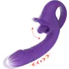 Vibrador de Punto G Multifrecuencia Ajustable Masturbador Femenino Palo Masajeador de Lame-Lengua Juguetes Sexuales para Adultos