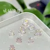 Suministro Directo de Fábrica de Ramos Degradados de Ocho Caras 6-8 Pendientes, Pendientes, Piedras Sueltas, Transmisión en Vivo de Douyin para Bricolaje, Venta Caliente en Xiaohongshu