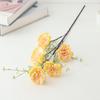 Lujo Ligero Arreglo de Flores Artificiales de Alta Gama Azalea Flor Artificial Sala de Estar Mesa de Comedor Ramo Seco Arreglo Floral Decorativo Muebles para el Hogar