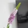 Tallo Único de Lirio Cola de Tigre, Decoración de Boda, Flor de Cola de Zorro, Hierba Cola de Zorro, Delphinium, Violeta, Jacinto Flor Artificial