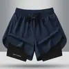 Shorts Esportivos Corrida Praia Fitness Short de Natação Secagem Rápida