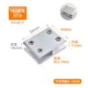Clip de Fijación para Azulejos Hebilla para Maceta Refuerzo Clip para Vidrio de Acuario Caja de Flores Piscina de Verduras Caja de Siembra Accesorios Piezas de Fijación de Conexión