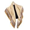 Bufanda Cuadrada Grande Nueva Elegante Estilo Coreano Primavera y Otoño Bufanda de Seda para Mujer Chal Largo para Aire Acondicionado Bufanda Protectora Solar de Verano