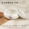 Nuevo Lavador de Pinceles de Cerámica al por Mayor Plato de Tinta Pincel Caligrafía Pintura Francesa Lavador de Pinceles Cubeta Piscina de Tinta Celadón Suministros de Estudio
