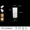 Lámpara de Techo Blanca de Acrílico para Lámpara de Mesa de Estudio Dormitorio Candelabro Minimalista para Comedor Accesorio Decorativo de Concha