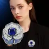 Entrada Francesa Luxo Estilo Chanel Camélia Rosa Fivela Magnética Elegante Jaqueta Cardigan Broche Acessórios de Casaco
