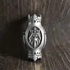Acessório de contas com coroa de rei em latão, pingente original estilo chinês, acessório para chaveiro, pingente decorativo, pequeno ornamento para pendurar, decoração de carro