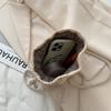 Bolsas Tejidas Transfronterizas para Mujer, Nuevos Bolsos Cubo de Paja Lindos de Moda Verano 2026, Bolsos Cruzados de Hombro Personalizados para Niña