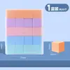 Cubo Magnético Cuboide Materiales Didácticos de Matemáticas Modelo de Geometría Sólida Magnética Bloques de Construcción Cuadrados Pequeños de Observación