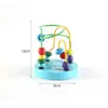 Piano de oito tons para crianças, tocado à mão, com bolinhas pequenas, para creche, bebê, educacional, iluminação precoce, brinquedos de madeira, atacado