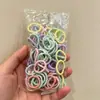 Xuxinhas de cabelo infantis, elásticos de cabelo não danificantes, elásticos para meninas, elásticos de cabelo de alta elasticidade, faixas de cabelo para bebês