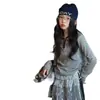 Conjunto de Sudadera con Capucha y Rayas Casuales Nuevo Otoño 2026 para Niñas Mayores con Pantalones de Pierna Ancha