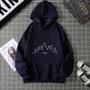 Mingxin Cadena de Suministro 2025 Nueva Estación Independiente de Comercio Exterior Sudadera de Terciopelo para Mujer Bolsillo Estampado Sudadera con Capucha Estampada Venta al por Mayor
