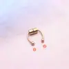 Sin Perforación Clip Magnético para Nariz Transfronterizo de Amazon Acero Inoxidable Electrochapado Joyería Personalizada para la Nariz Anillo de Nariz Conveniente Pequeño Venta al por Mayor