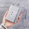 2025 Nuevo Dibujo Animado Lindo Mini Billetera Corta para Mujer 70% de Descuento Chica Gato Pequeño Porta Tarjetas Billetera Monedero Mujer