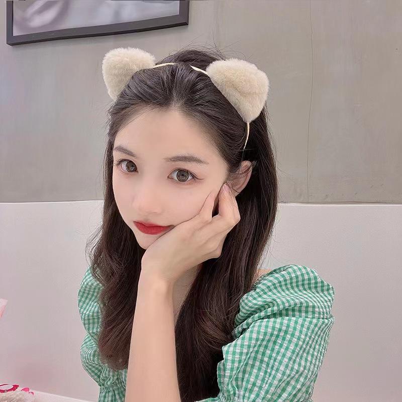明星同款猫耳朵发箍