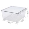 Contenedor de Conservación Fresca para el Hogar Grado Alimenticio Contenedor de Almacenamiento para Refrigerador Cocina Almacenamiento de Verduras y Frutas Contenedor de Almacenamiento de Bebidas con Tapa Congelador