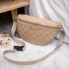 Bolso Cruzado para Cintura de Mujer 2023 Moda de Comercio Exterior Joker Bordado de Diamantes Bolso de Pecho Gran Capacidad Bolso de Nicho para Mujer Venta al por Mayor