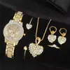 Comércio Exterior Mais Vendido Novo Tendência Quadrado Relógio Feminino Relógio Dourado Relógio Feminino Pulseira de Aço Relógio Feminino Fabricante em Estoque Atacado