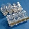 Selección múltiple 10P10CFTP Conector RJ50 blindado Conector 10 núcleos RJ48 Conector no blindado