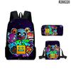 Mochila Estudiante Geometría Geométrica Sprint Geometry Dash Bolso Cruzado Estuche