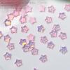 Explosivo Macaron Aurora Mocha Estrela Nail Art Jóias Cor Mini Estrela de Cinco Pontas Nail Art Jóias Nail Art Jóias de Diamante